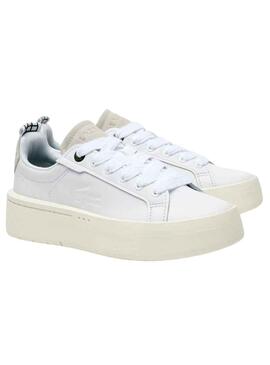 Zapatillas Lacoste Carnaby Plat Blanco para Mujer