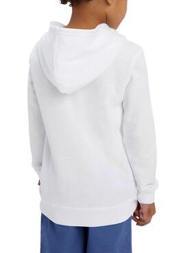 Sudadera Levis Fill Blanco para Niño