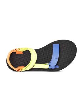 Sandalias Teva Original Amarillo para Mujer