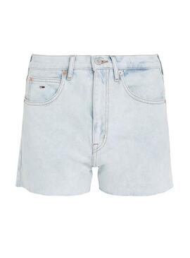 Shorts Tommy Jeans Hot azul  para mujer