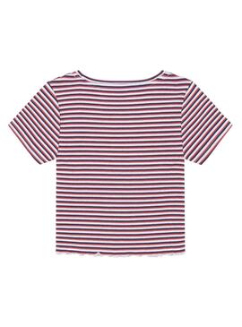 Camiseta Pepe Jeans Nazaire Rayas para Niña