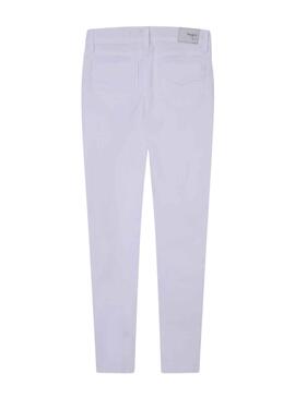 Pantalón Vaquero Pepe Jeans Pixlette Blanco Niña