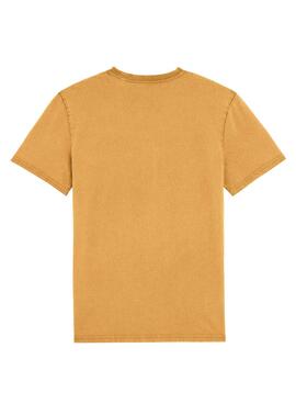 Camiseta Basica Klout Dyed Mostaza