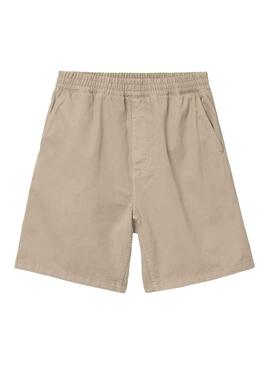 Bermudas Carhartt Flint Beige para Hombre