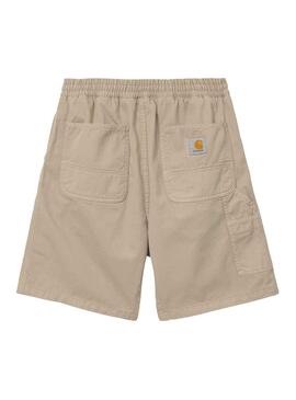 Bermudas Carhartt Flint Beige para Hombre
