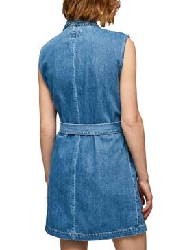 Vestido Pepe Jeans Carmen Azul para Mujer