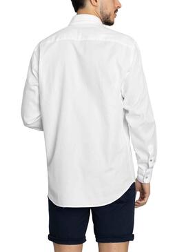 Camisa Klout Algodón Blanco para Hombre