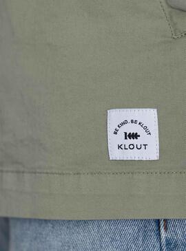 Sobrecamisa Klout Safari Verde para Hombre