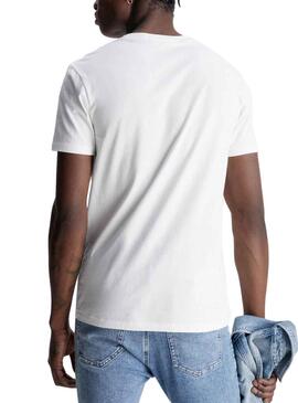 Camiseta Calvin Klein Seasonal Blanco Hombre