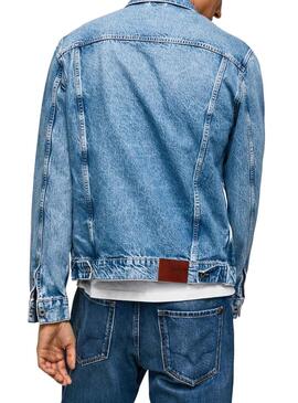Cazadora Vaquera Pepe Jeans Pinners Azul Hombre