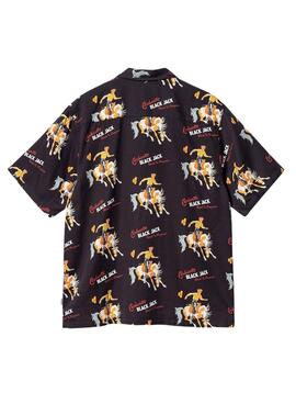 Camisa Carhartt Black Jack Shirt Negro para Hombre