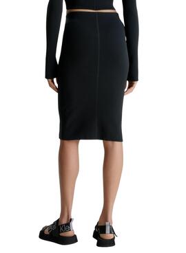 Falda Calvin Klein Hook Negro para Mujer