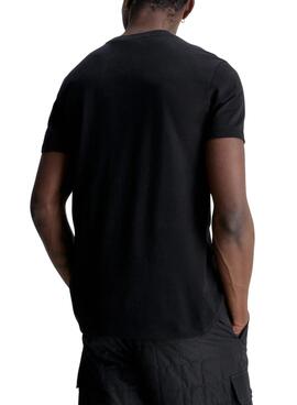 Camiseta Calvin Klein Seasonal Negro para Hombre