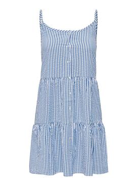 Vestido Only Emily Strap Azul para Mujer