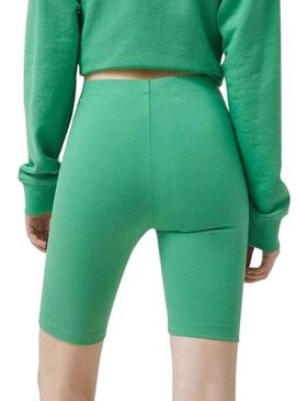 Shorts  Tommy Jeans Cycle verde para mujer 