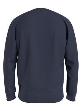 Sudadera Tommy Jeans Entry Graphic Marino Hombre