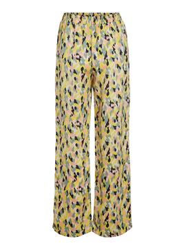 Pantalón Vila Soffy Amarillo para Mujer