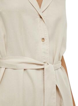 Vestido Pepe Jeans Maggie Beige para Mujer