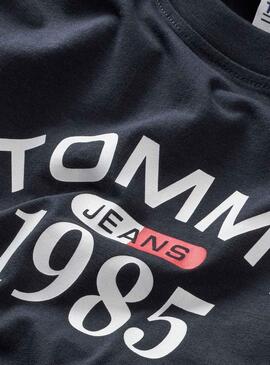 Camiseta Tommy Jeans Classic 1985 Marino Hombre