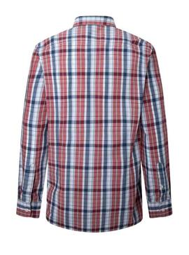 Camisa Pepe Jeans Loick rojo para hombre 