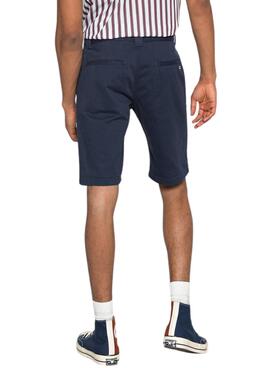 Bermuda Tommy Jeans Scanton Chino Marino Hombre