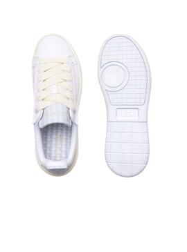 Zapatillas Lacoste Carnaby Plat 223 Blanco Mujer