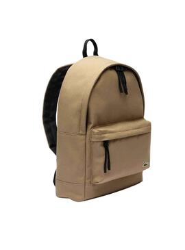 Mochila Lacoste Funcional Eco en Beige para Hombre y Mujer