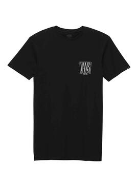 Camiseta Vans Original Tall Type Negro para Hombre