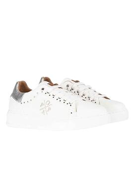 Zapatillas Popa Vicort Adornos Blanco para Mujer