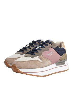 Zapatillas Pepe Jeans Rusper Queen Rosa para Mujer 
