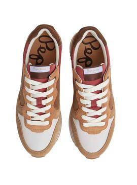 Zapatillas Pepe Jeans Rusper Queen Marrón Mujer