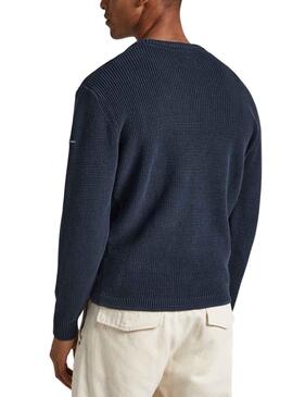 Jersey Pepe Jeans Dean Crew Marino para Hombre
