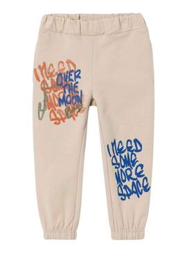 Pantalón Name It Nicki Beige para Niño