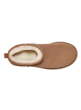 Botas UGG Classic Ultra Mini Platform Chestnut para mujer