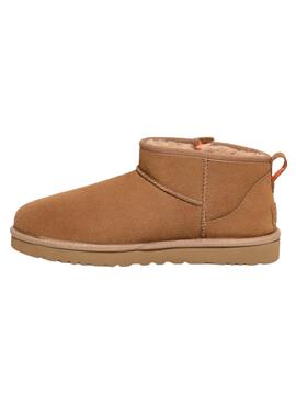 Botines UGG Classic Ultra Mini Zip Marrón Para Hombre