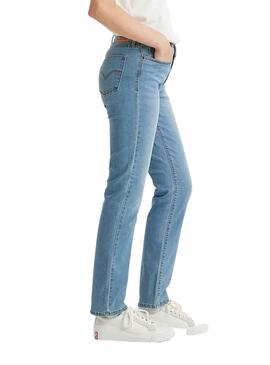 Pantalón Vaquero Levis 312 Shaping Slim Azul Mujer