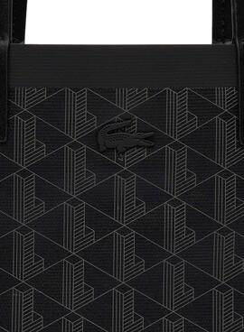 Bolso Lacoste Zely Shopping Bag Negro para Mujer 