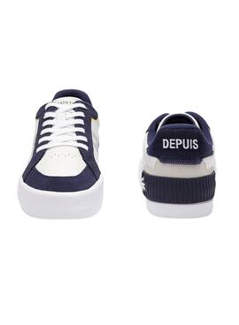 Zapatillas Lacoste L004 223 Blanco Azul Hombre