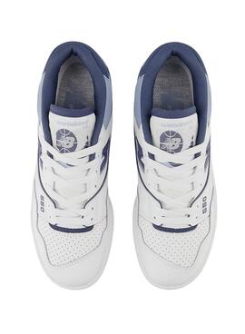 Zapatillas New Balance 550 blanco y azul para mujer