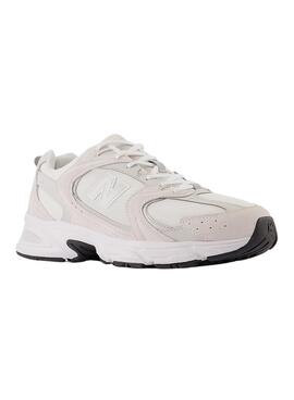 Zapatillas New Balance MR530 beige y blanco para mujer