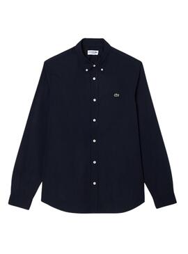 Camisa Lacoste Casual Regular fit Marino Hombre