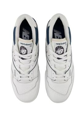 Zapatillas New Balance 550 blanco verde y morado para mujer