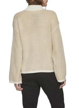 Jersey Only Vidubline Beige Para Mujer