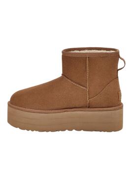 Botas UGG Classic Mini Platform Chestnut para mujer