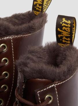 Botas Dr Martens 1460 Serena Marrón Para Mujer