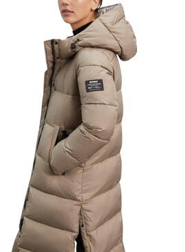 Chaqueta Ecoalf Robson Marrón Para Mujer