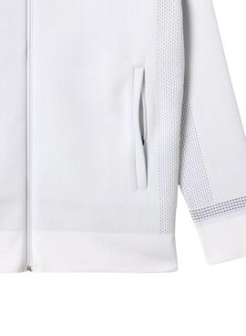 Chaqueta Lacoste Tennis x Daniil Medvedev Blanco