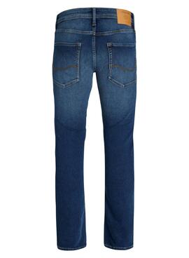 Pantalón Vaquero Jack and Jones Mike Azul Hombre