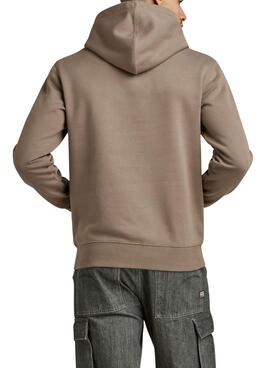 Sudadera G-Star Autograph Marrón para Hombre