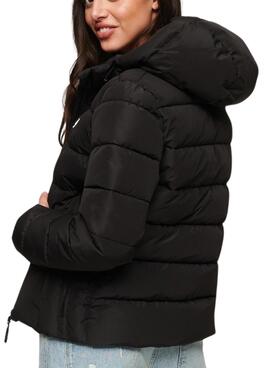 Chaqueta Superdry Spirit Sports Negro Para Mujer
